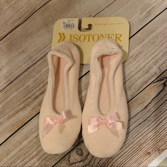 Isotoner Pink Slippers